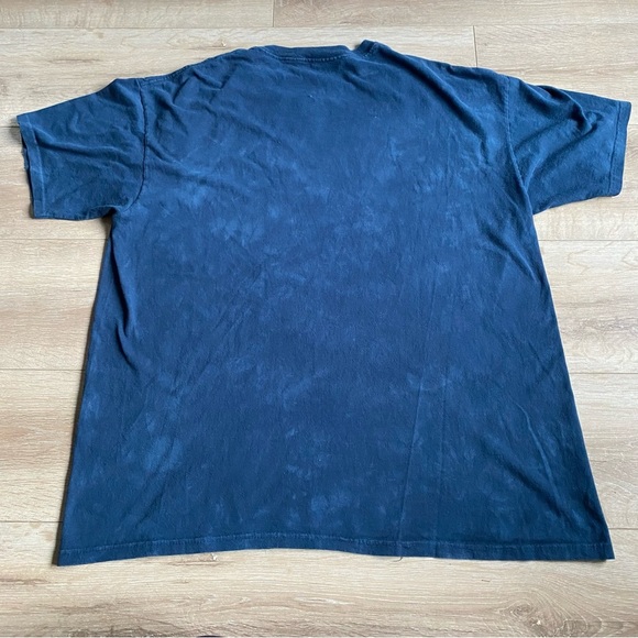 Vintage The Mountain Fireman Fire Fighter Teeshirt Dyed Printed in USA T-Shirt - Picture 4 of 6